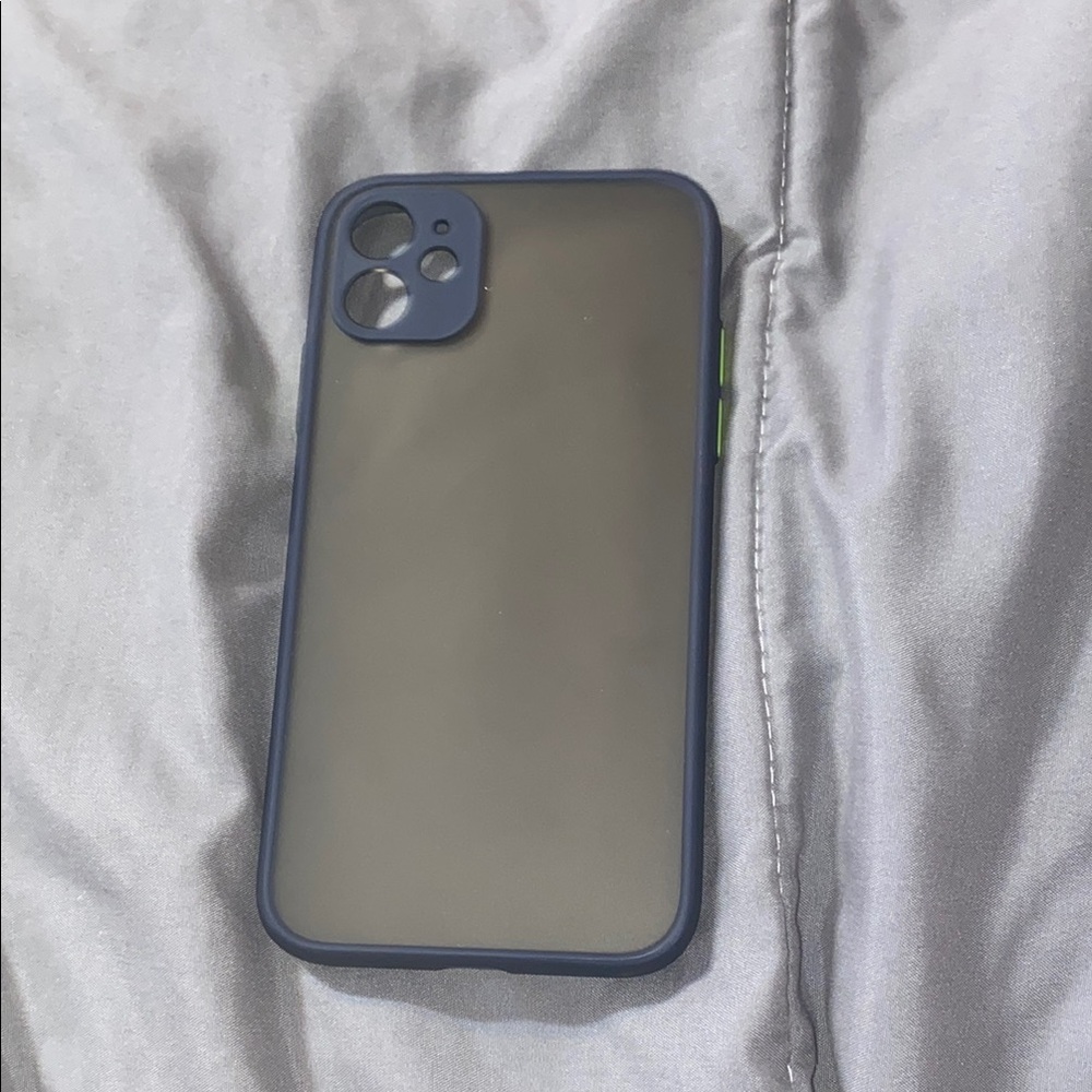 Blue and Gray Phone Case
